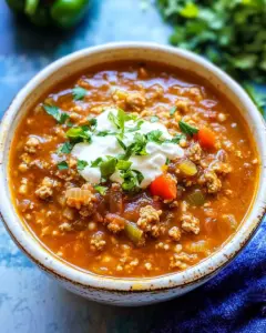 Stuffed Pepper Soup