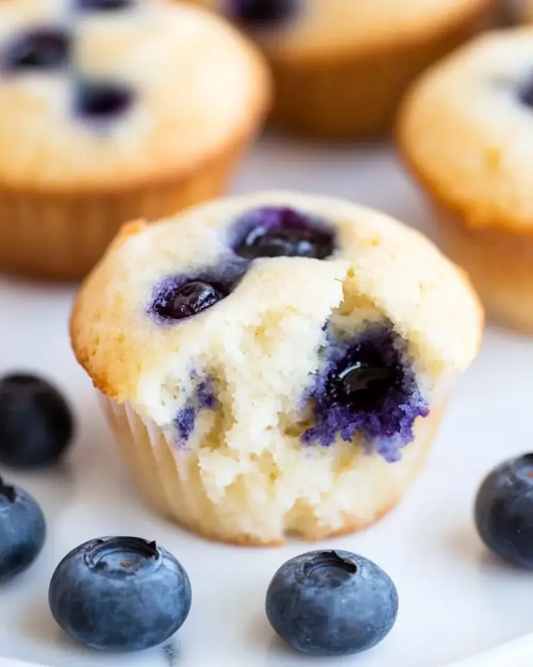 Sugar Free Blueberry Muffins