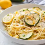 Summer Squash Lemon Spaghetti
