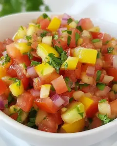 Summer Tomato Salsa