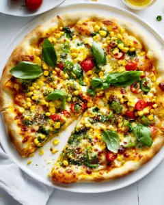 Sweet Corn Pizza