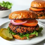 Sweet Potato Black Bean Burgers