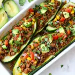 Taco Zucchini Boats