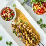 Thai Pumpkin Chicken Satay
