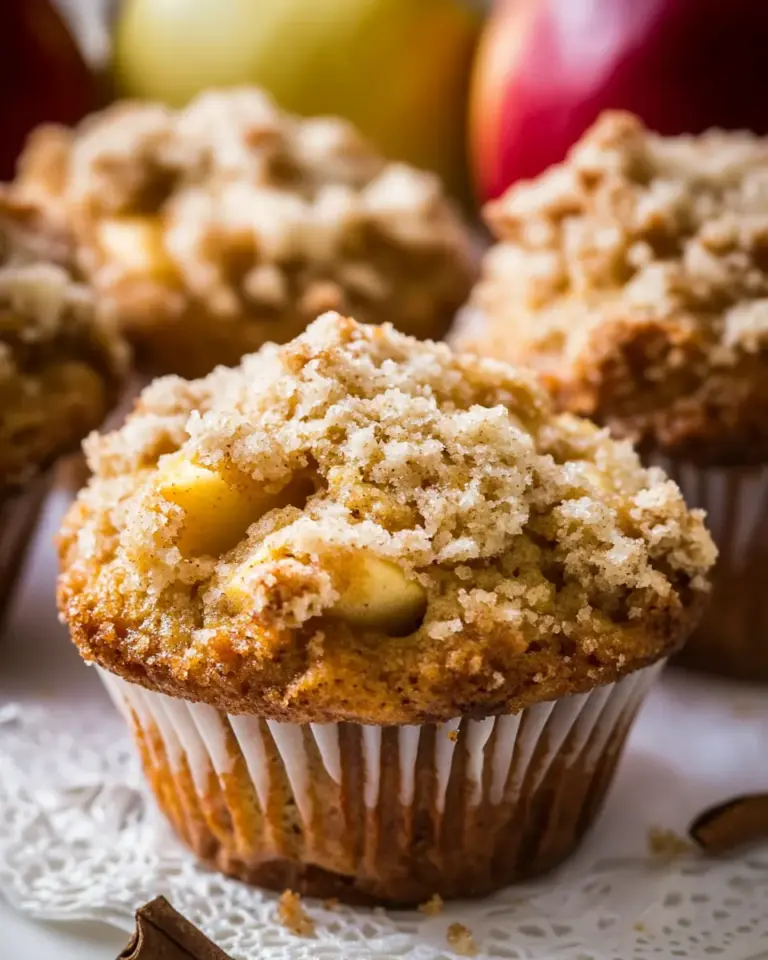 Apple Crumb Muffins