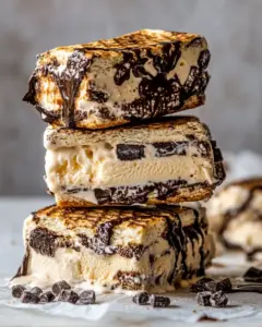 Toasted S'mores Ice Cream Sandwiches