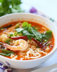 Tomyum Noodle Soup