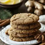 Triple Ginger Snap Cookies