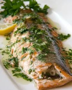 Trout with Parsley and Lemon Butter