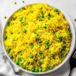 Turmeric Basmati Rice with Peas