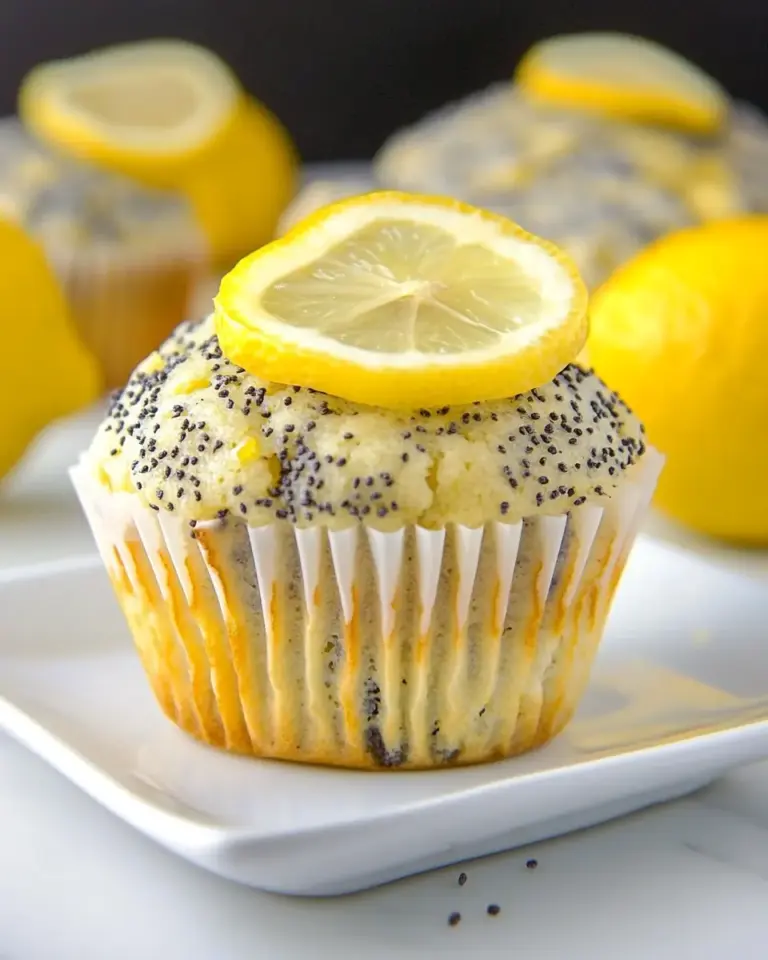 Ultimate Lemon Poppy Seed Muffins