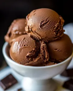 Vegan Chocolate Ice Cream