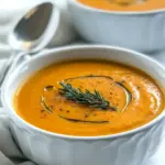 Vegan Creamy Pumpkin Tomato Soup