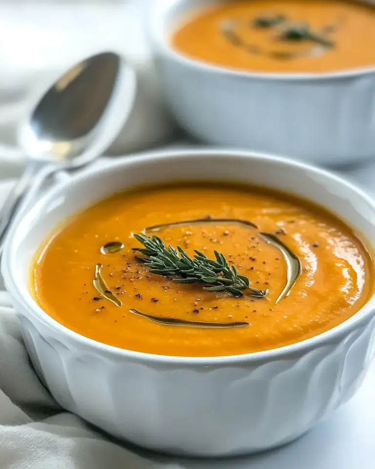 Vegan Creamy Pumpkin Tomato Soup