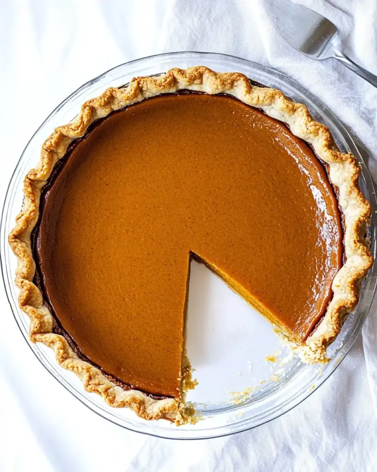 Vegan Pumpkin Pie