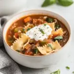 Veggie Lasagna Soup