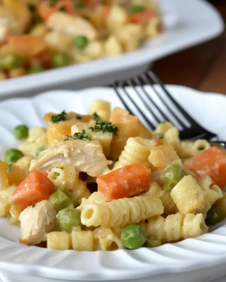 Veggie Pot Pie Pasta
