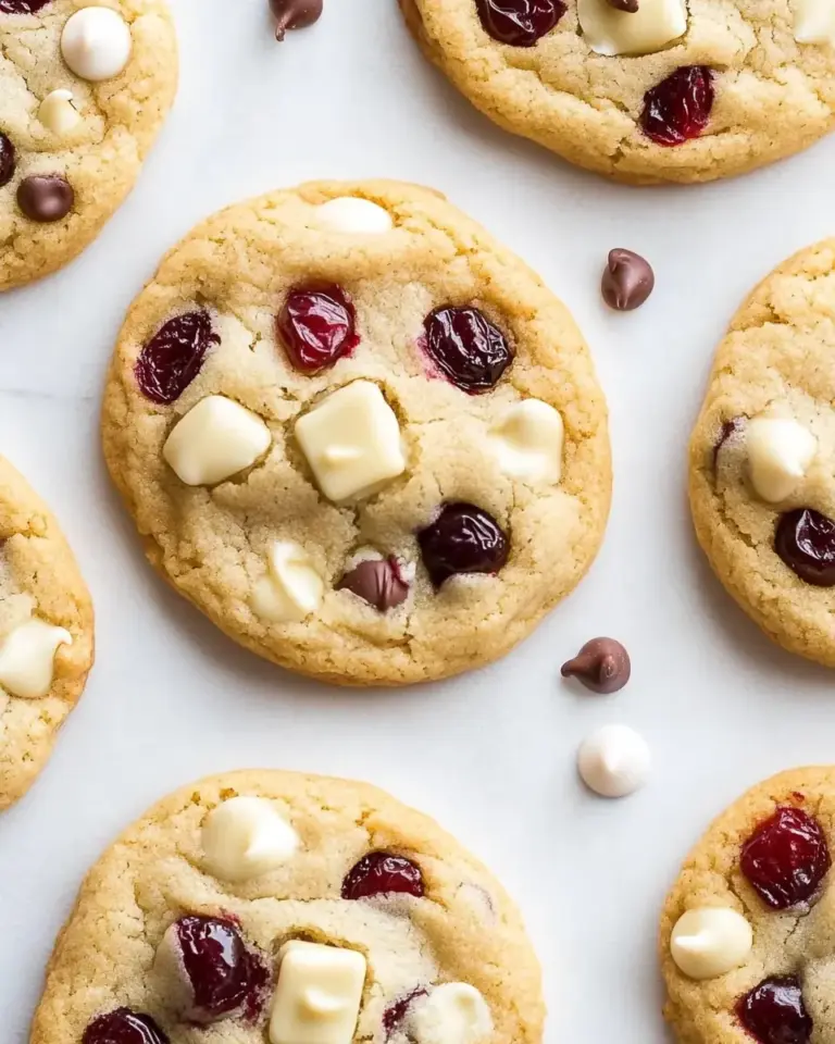White Chocolate Cranberry Cookies