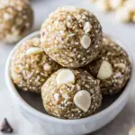 White Chocolate Macadamia Nut Energy Balls