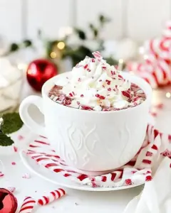 White Chocolate Peppermint Cocoa
