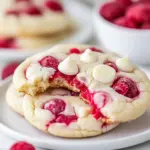 White Chocolate Raspberry Cookies