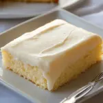 White Texas Sheet Cake