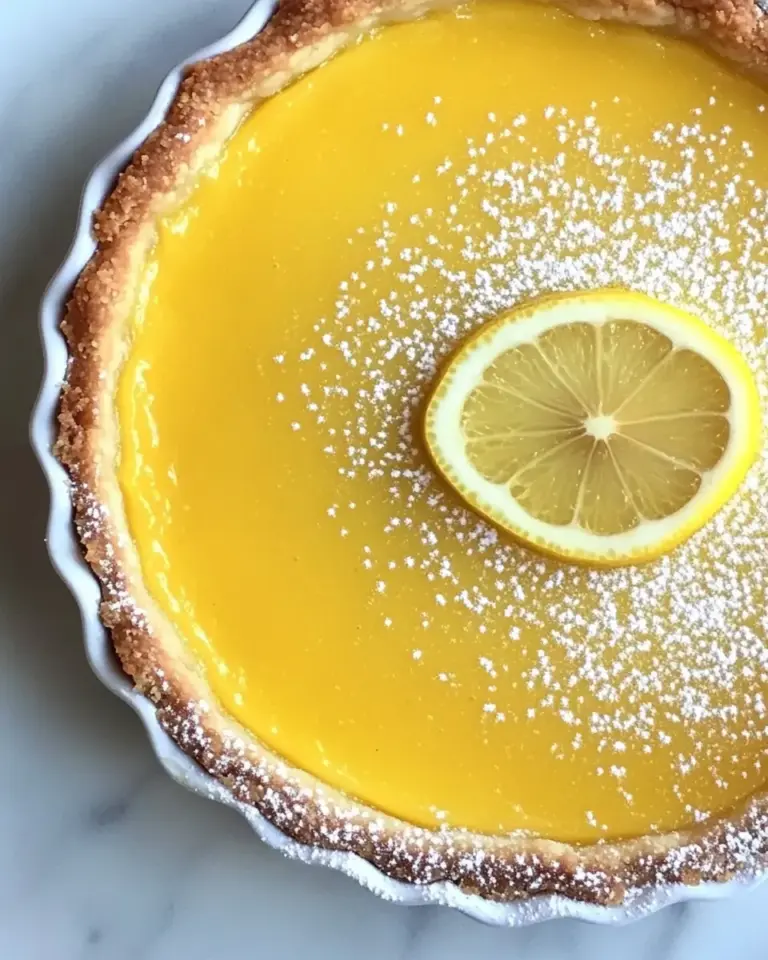 Whole Meyer Lemon Tart