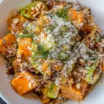 Winter Squash Salad with Dill Walnut Dressing