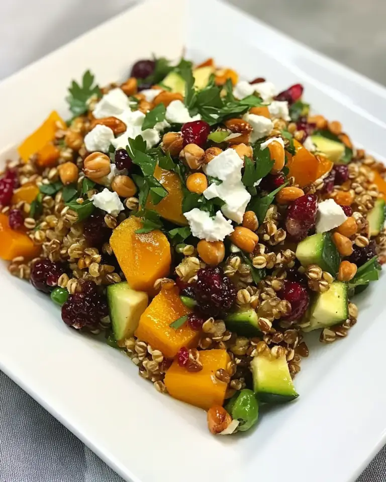 Winter Wheat Berry Salad